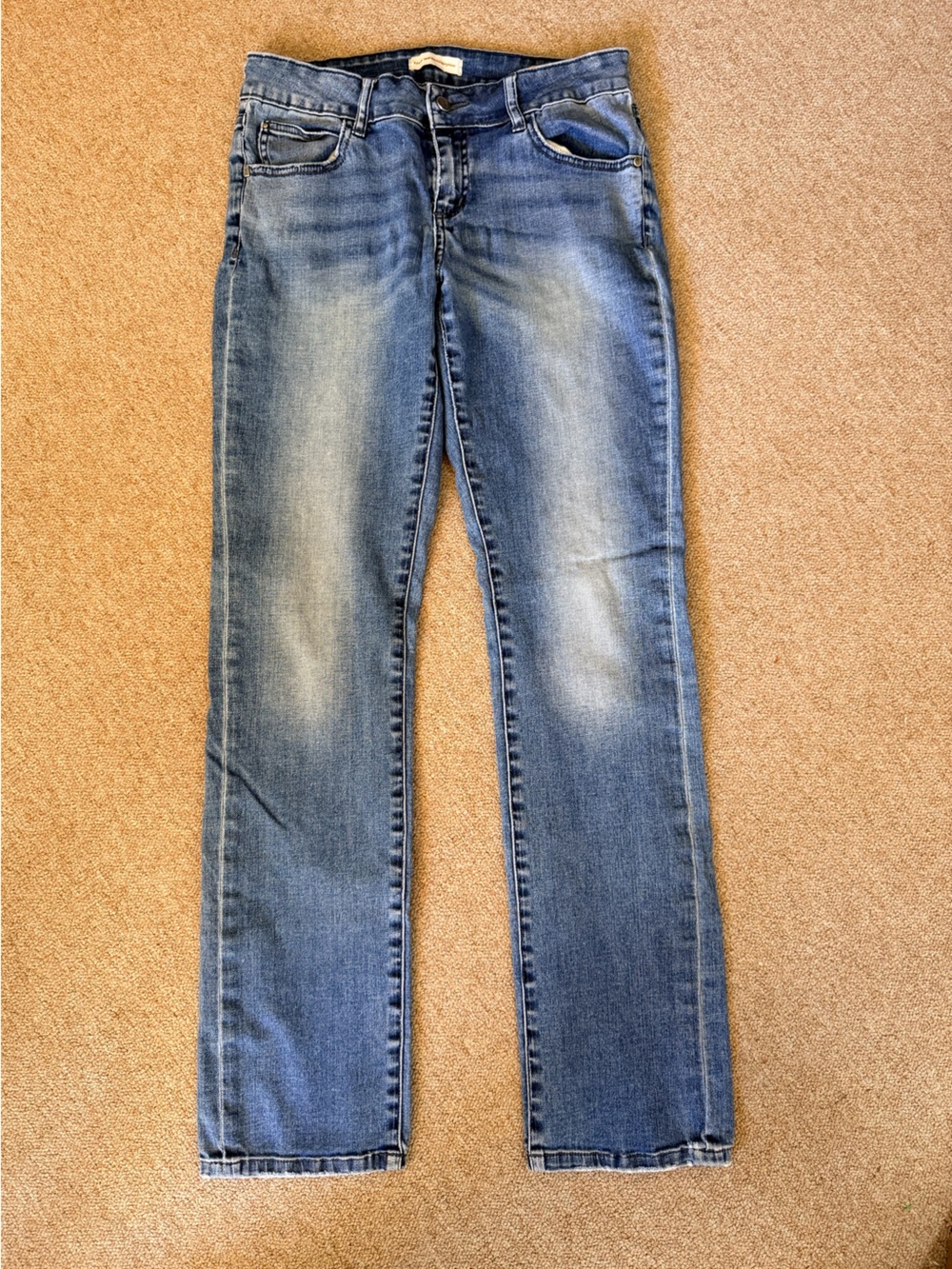 Pilcro Anthropologie Slim Boyfriend Jeans Women’s 28 Medium Wash Stretch - Picture 1 of 8